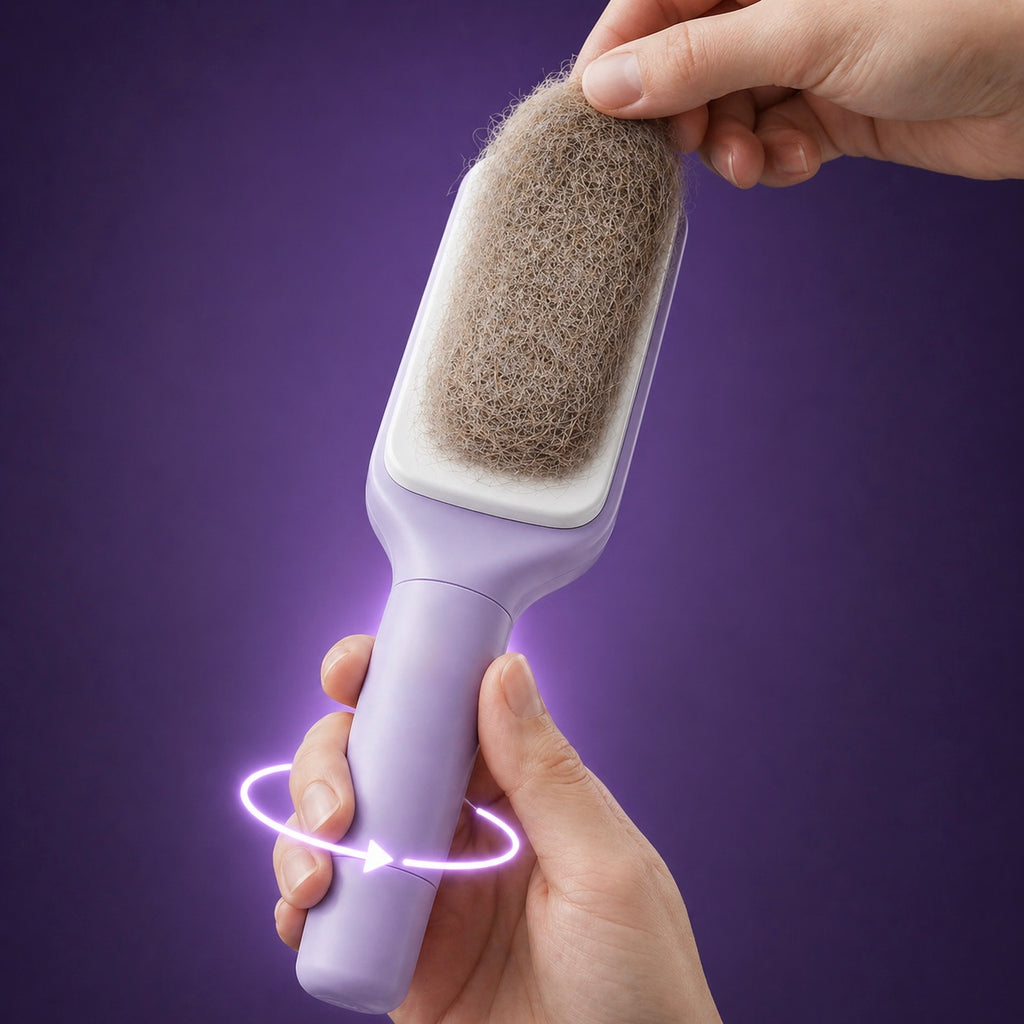 Self Cleaning Hair Brush