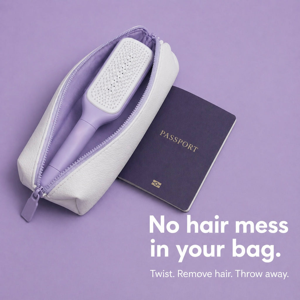 Self Cleaning Hair Brush